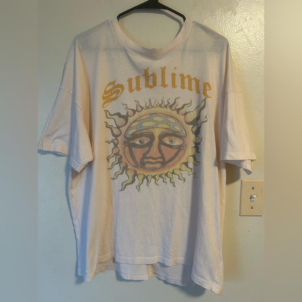 Sublime Graphic Tee AE Band T-Shirt L XL Indie Boho Hipster Grunge Throwback